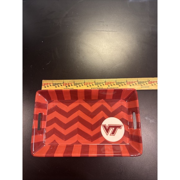 VT Virginia Tech ceramic serving‎ Trinket dish - Picture 5 of 6